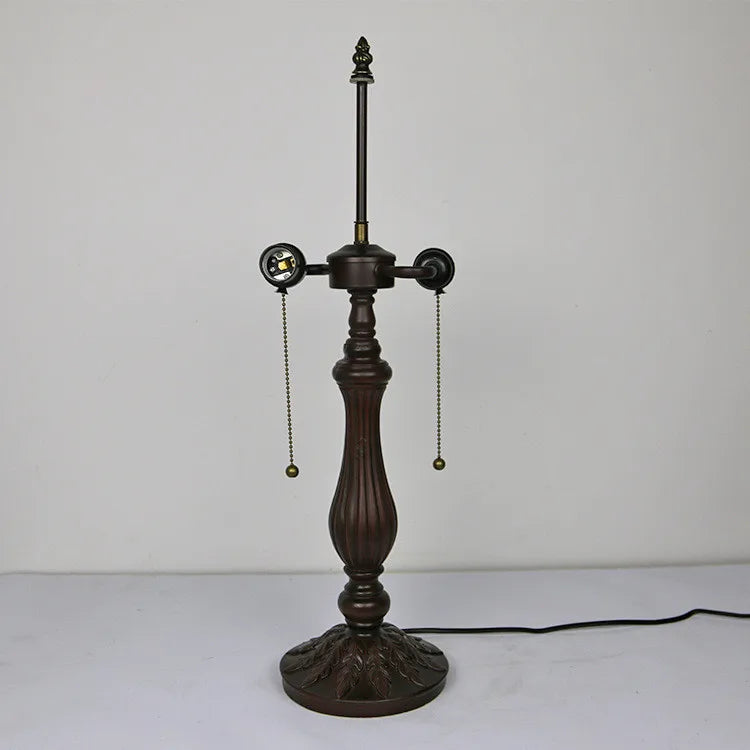 Stained Glass Table Lamp – Decorative Resin Base