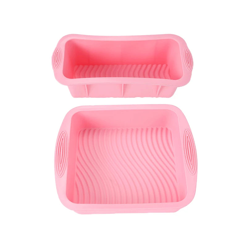 Pink Silicone Bakeware – Cake, Muffin & Loaf Molds