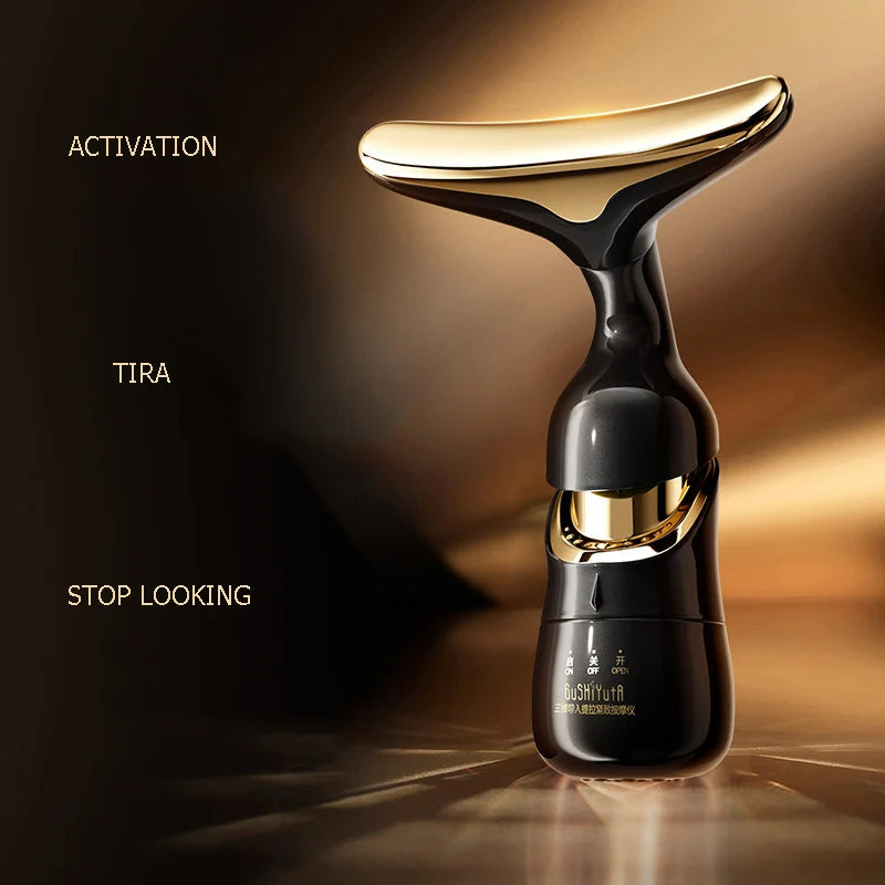 3-in-1 Face Massager – V-Line Lifting, Eye & Neck Anti-Aging Beauty Device