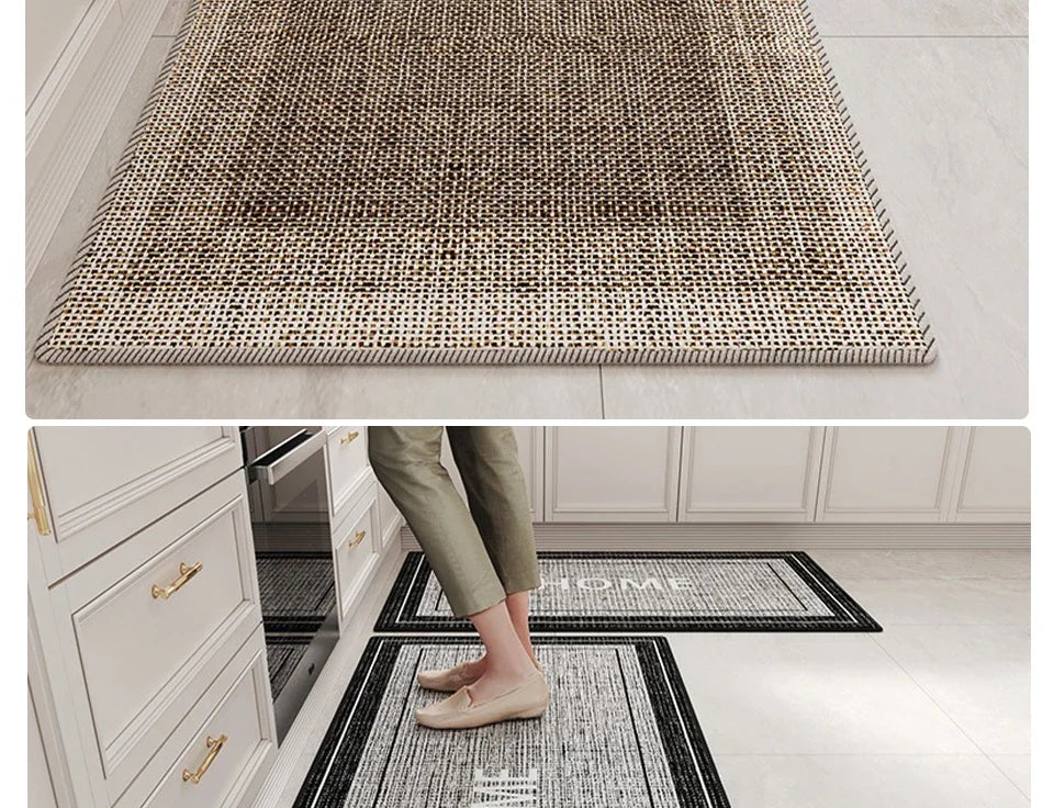 Kitchen Floor Mat – Non-Slip Anti-Slip Area Rug for Kitchen, Home & Entryway