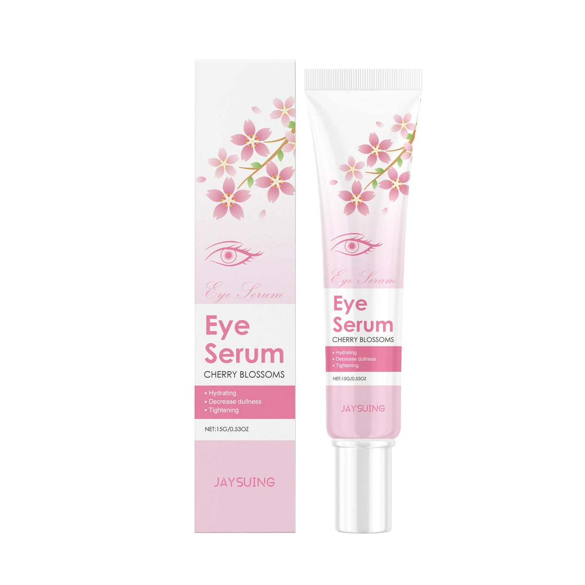 Sakura Skincare Set – Cherry Blossom Face Cream, Serum, Toner, Cleanser & Eye Cream for Women