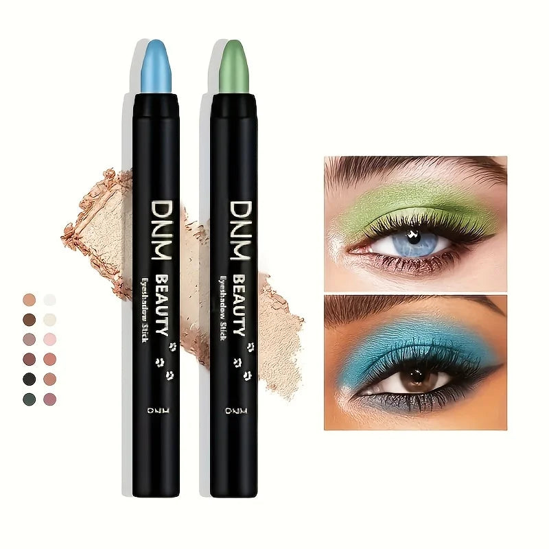 16-Color Pearlescent Glitter Eyeliner Set — Waterproof Long-Lasting