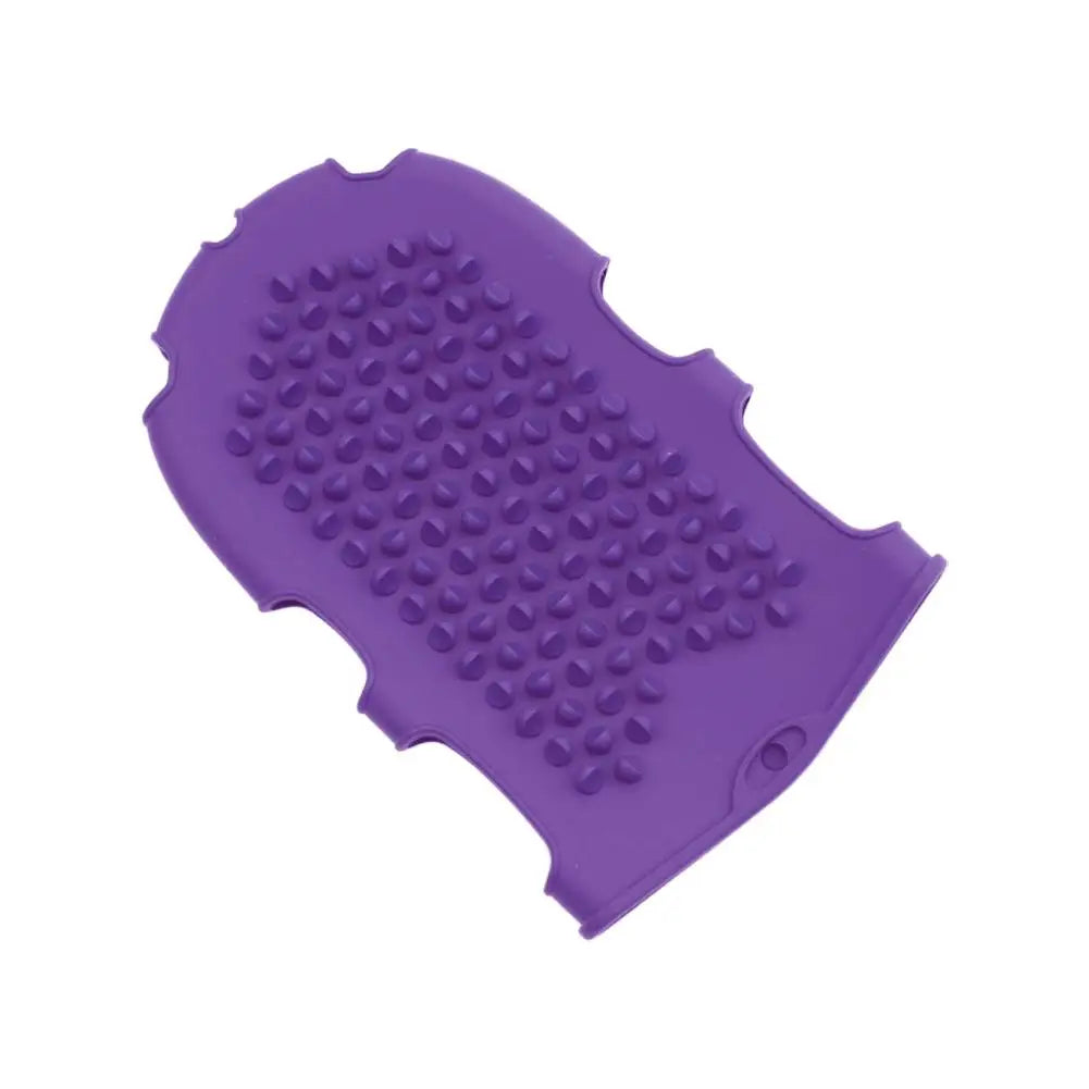 Silicone Shower Glove Massage Bath Brush – Exfoliating Body Scrubber & Skin Cleanser