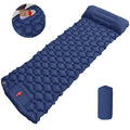Inflatable Camping Air Mattress with Pillow – Self-Inflating Sleeping Pad for Hiking & Climbing