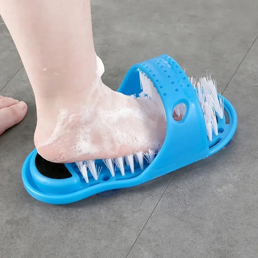 Shower Foot Scrubber Massager – Spa Exfoliating Foot Brush & Dead Skin Remover for Bathroom