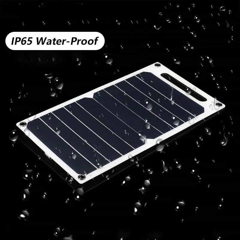 30W Portable Solar Panel — Foldable Monocrystalline Charger for Power Banks & Stations