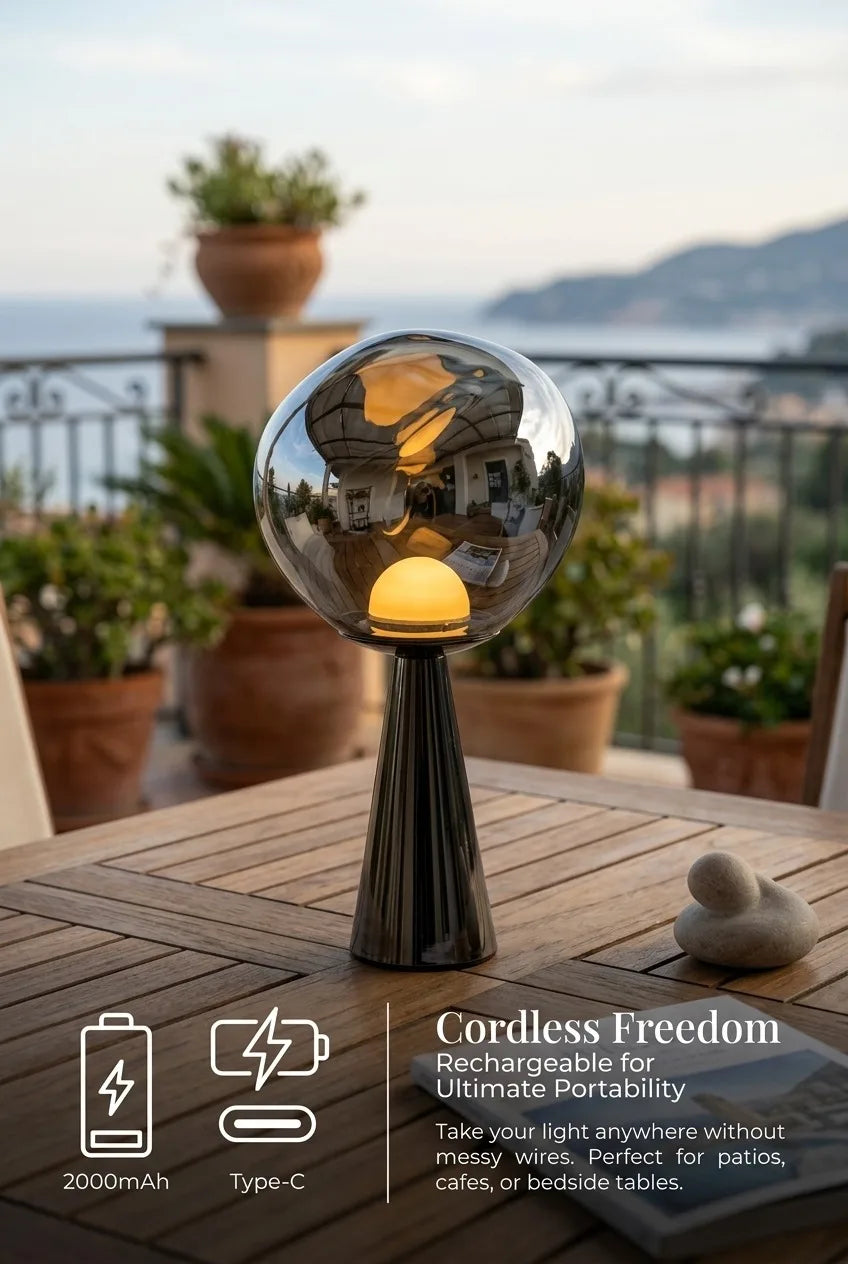 Rechargeable Touch Table Lamp – USB-C & Dimming