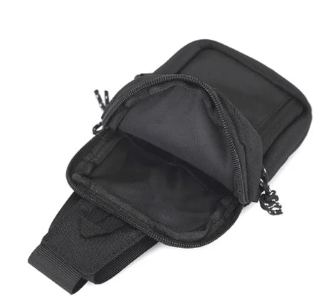 Men's Canvas Mini Crossbody Satchel Bag – Casual Shoulder Messenger Bag for Men