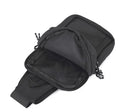 Men's Canvas Mini Crossbody Satchel Bag – Casual Shoulder Messenger Bag for Men
