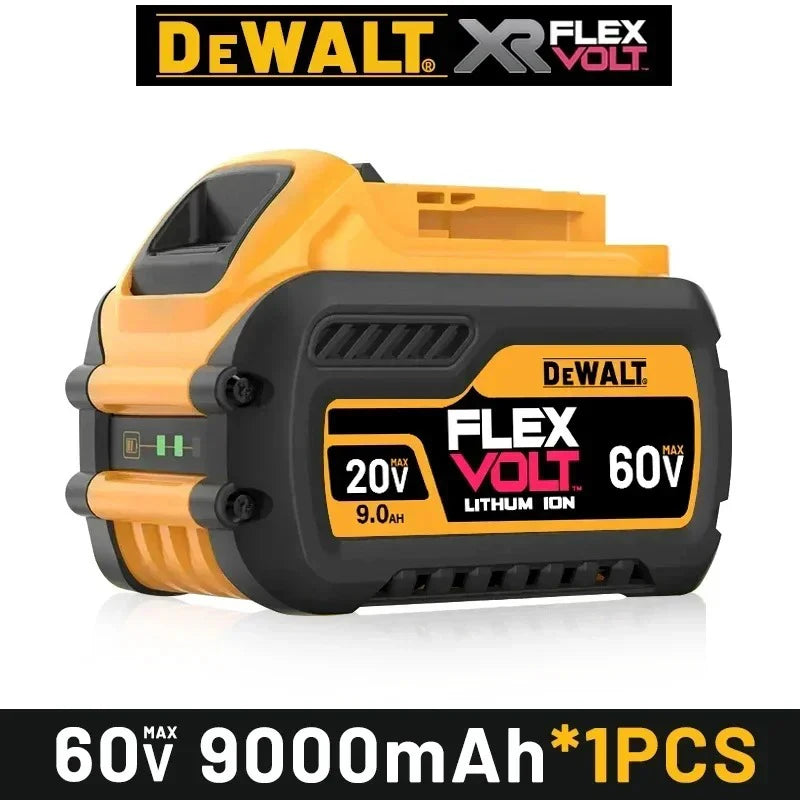 DeWALT 20V/60V MAX FlexVolt Battery – 6Ah & 9Ah Replacement for DCB606 DCB205 DCB206 Power Tools