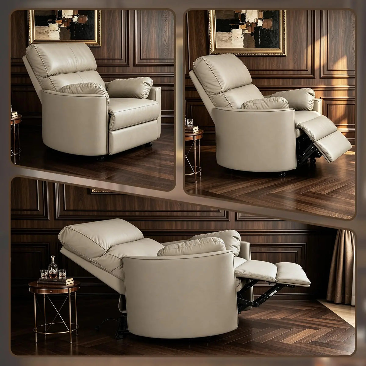 52-Inch Oversized Power Recliner with USB-C Charging