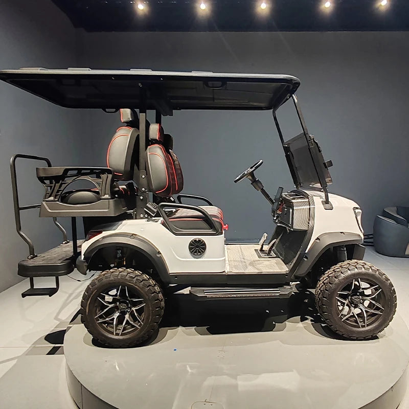 4 / 6 Seat Electric Golf Cart — Club Car Style Off-Road Electric Carrito with G-Wagon Seats & Petrol Option