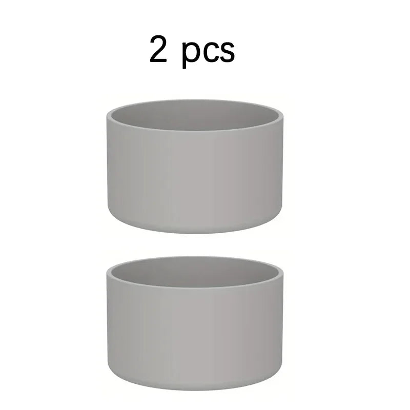 2-Pack Silicone Water Bottle Bottom Sleeve – Protective Boot Cover for Stanley 20/30/40oz Tumbler & Quencher