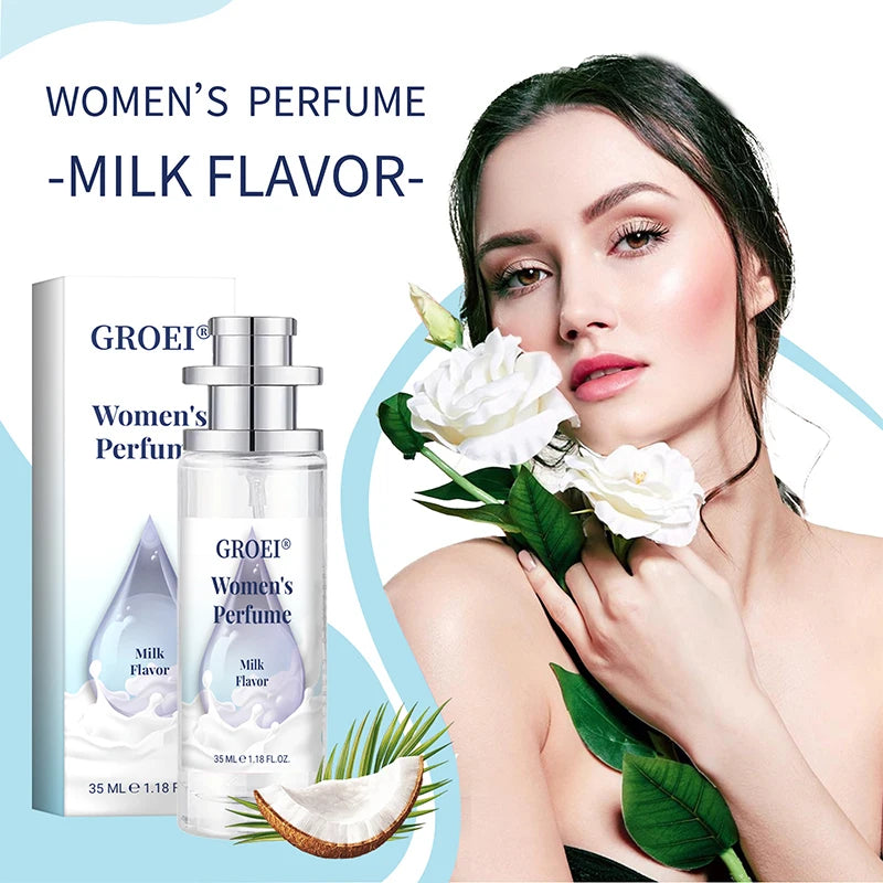 Baby Milk & Fruity Body Mist Perfume for Women – Alcohol-Free, Long-Lasting, 30ml / 35ml