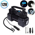 12V Portable Tire Inflator with Digital or Pointer Gauge
