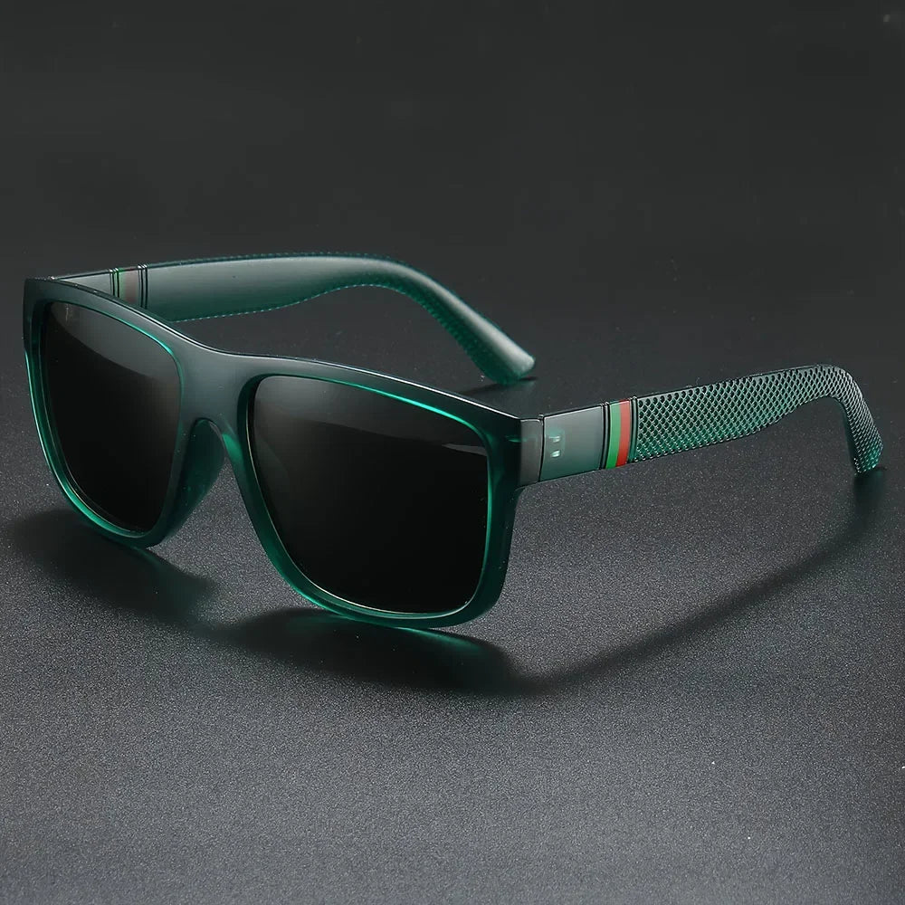 Polarized Fashion Sunglasses — UV Protection Square Frame for Men & Women