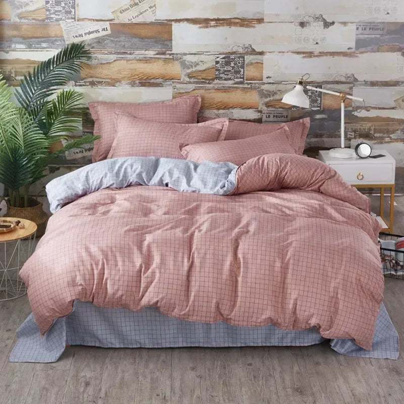 Cartoon Print Duvet Cover Set – Skin-Friendly 400TC Polyester, 3-Piece with 2 Pillowcases, 20 Designs & 4 Sizes
