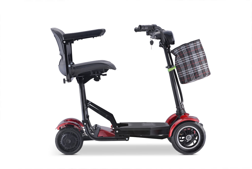 Heavy-Duty 4-Wheel Mobility Scooter, Foldable