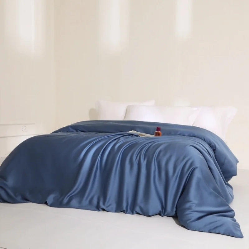 Eucalyptus Lyocell Duvet Cover – Summer Cooling Bamboo Bed Cover, Single to King