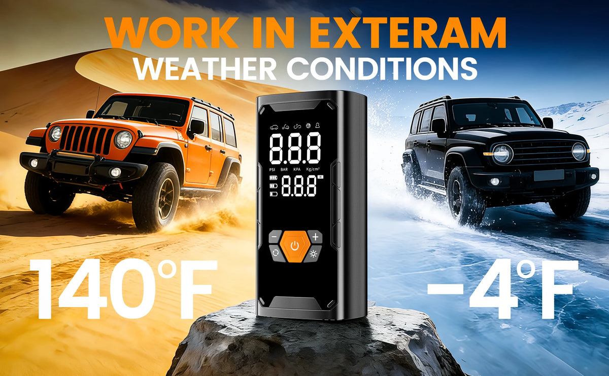 Cordless Tire Inflator with Digital Gauge, 150 PSI