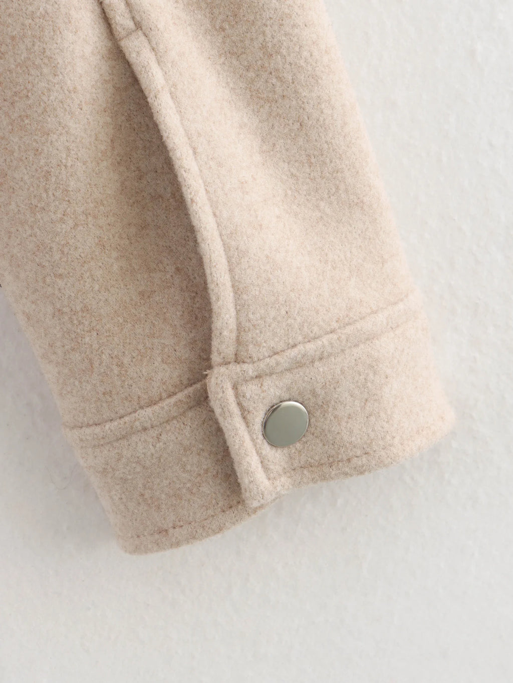 Women's Short Zip-Up Jacket Coat – Elegant Street Outerwear with Pockets