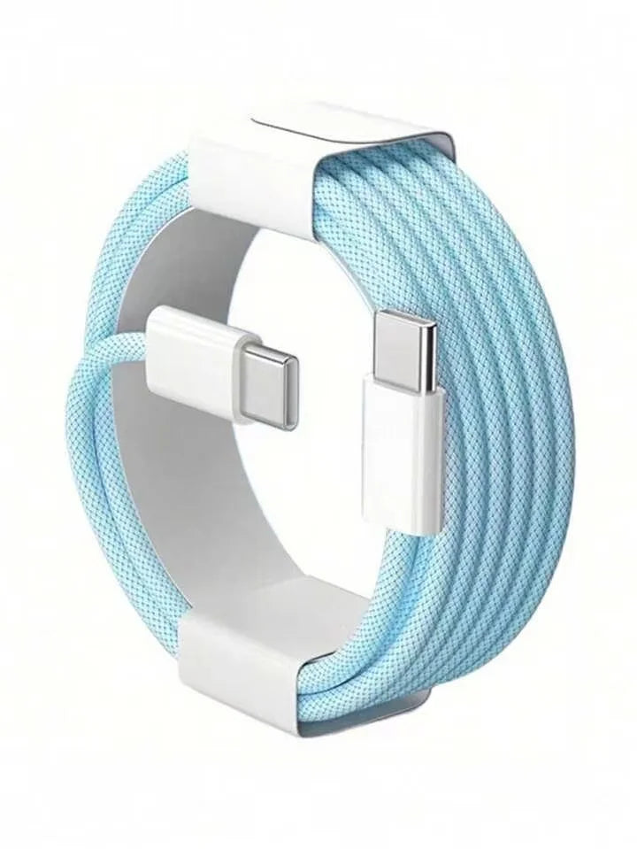 Fast Charger USB-C Cable for iPhone 15, 16 & 17 — High-Speed Charging & Data Transfer