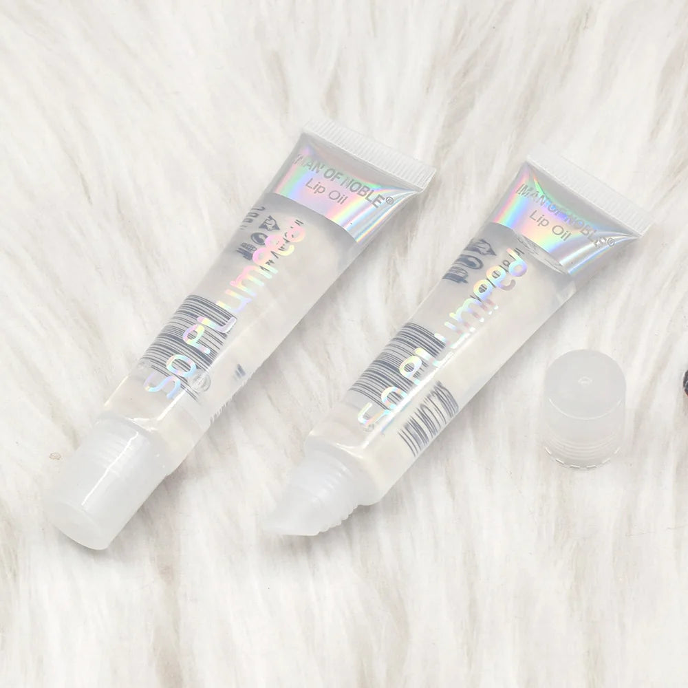 6-Piece Fruity Lip Gloss Set — Hydrating Glossy Clear Lip Gel
