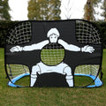 Foldable Football & Soccer Goal – Nylon Target Net for Kids & Adults, Backyard, Playground & Indoor Training