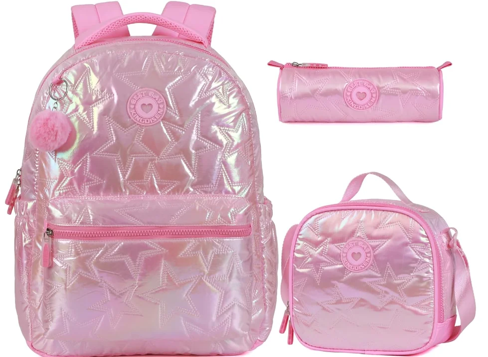 Teen School Backpack – Girls Oxford Book Bag