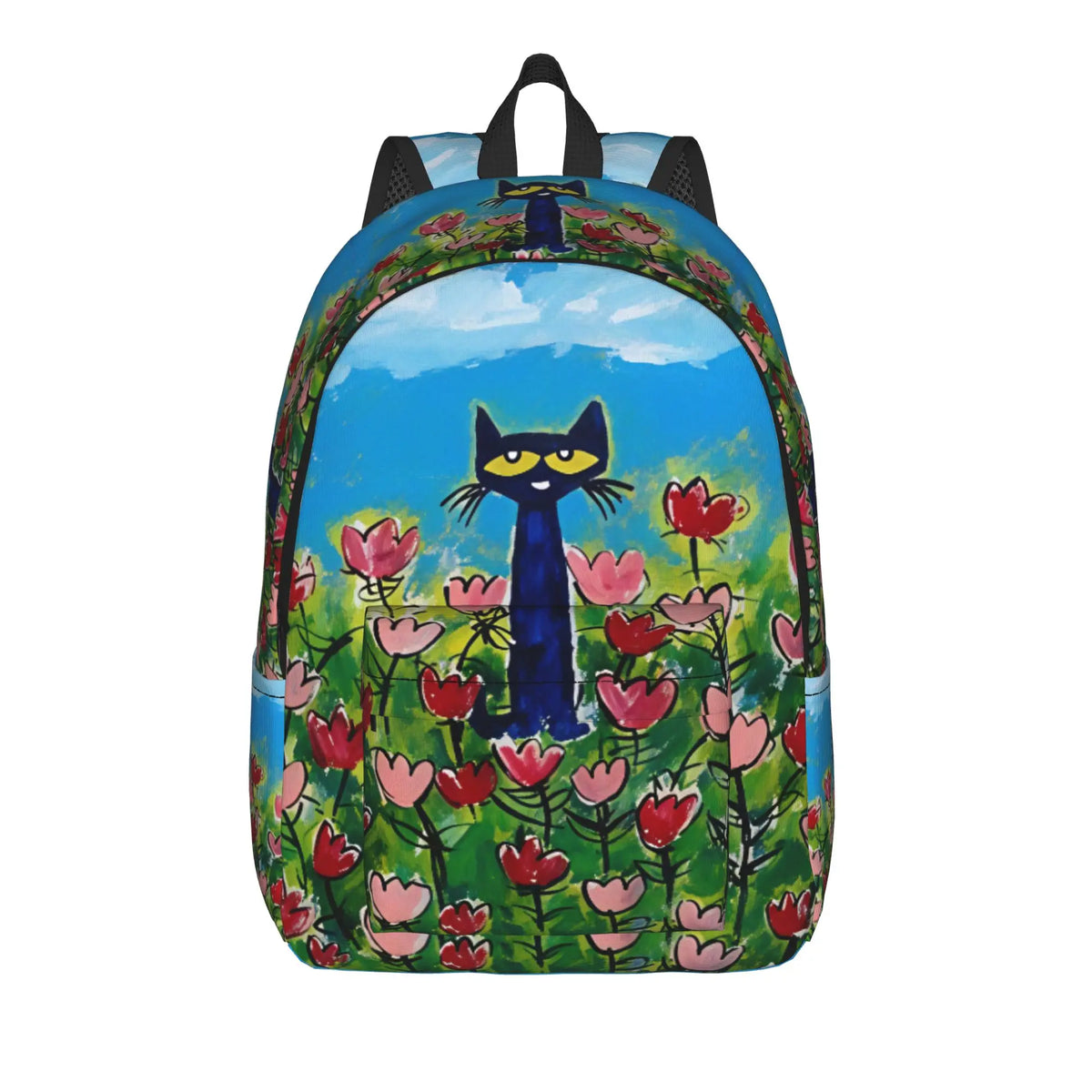 Pete the Cat Backpack – Stars Comic School Bag