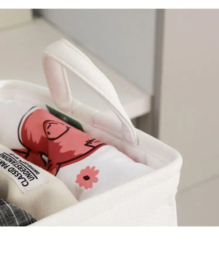 Stitch Foldable Laundry & Storage Basket