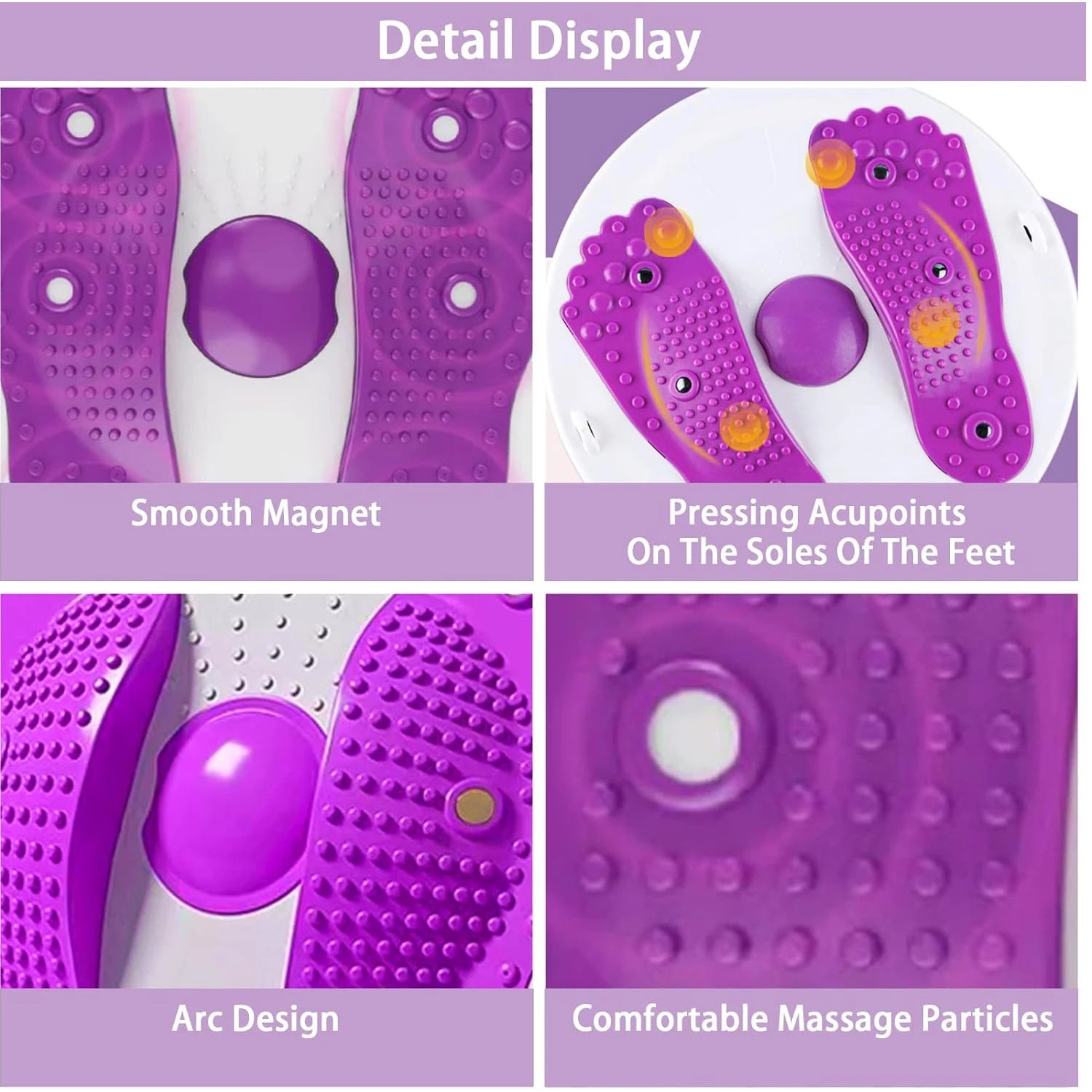 360° Waist Twisting Disc with LCD Counter – Core Twist Board for Weight Loss & Balance Training