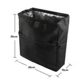 Black insulated tote bag with dimension markings showing 35cm height, 26cm width, and 15cm depth on a white background.