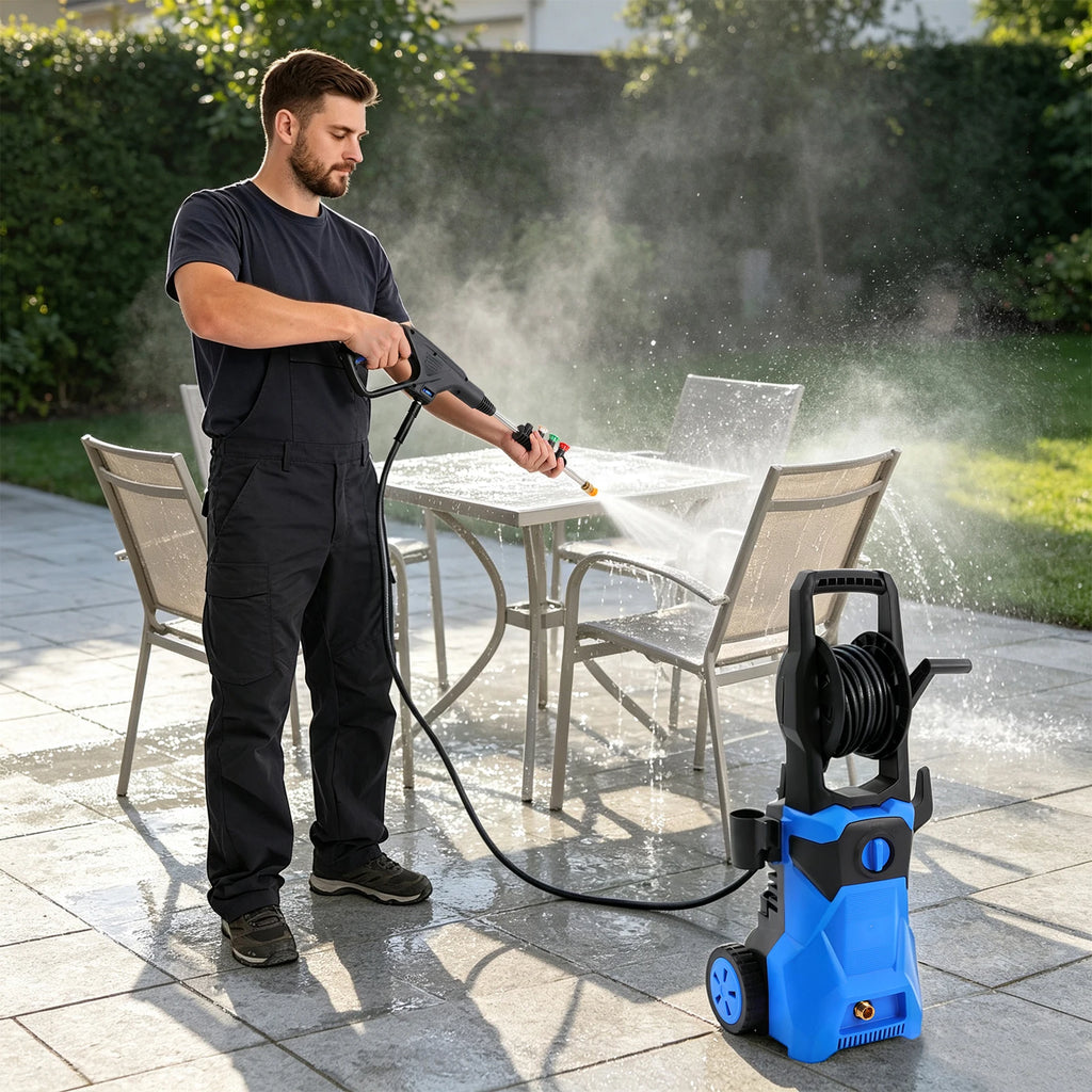 Electric Pressure Washer – Bymaocar Blue, 1500W