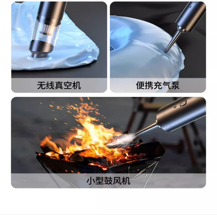 Mini Wireless Handheld Vacuum Cleaner – Powerful Suction for Car & Home Appliance Cleaning