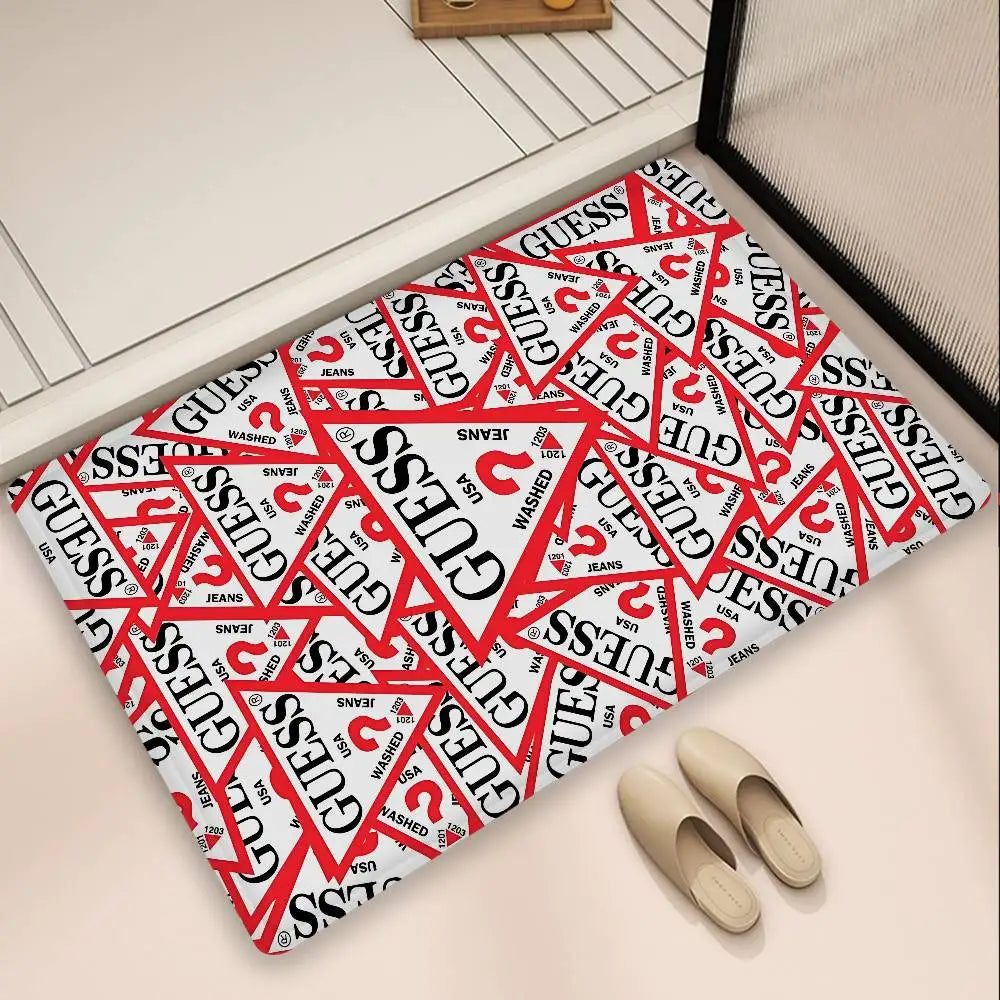 Fashion Hallway Runner Rug – Non-Slip Laundry Room & Balcony Mat for Home Decor