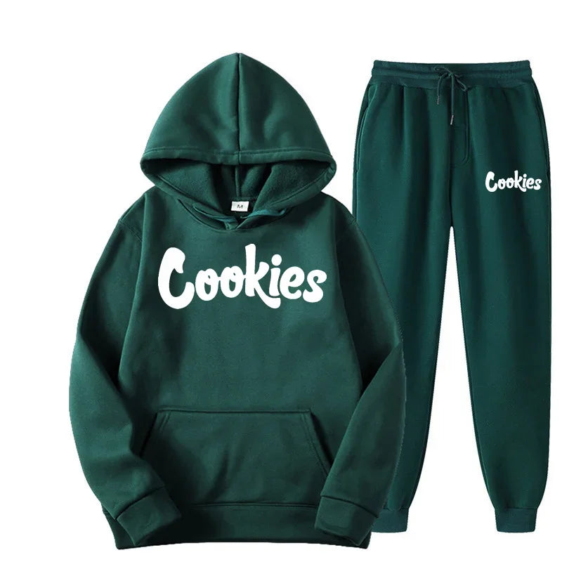 Hoodie & Jogger Pants 2-Piece Tracksuit Set – Casual Streetwear for Men & Women (S–3XL)