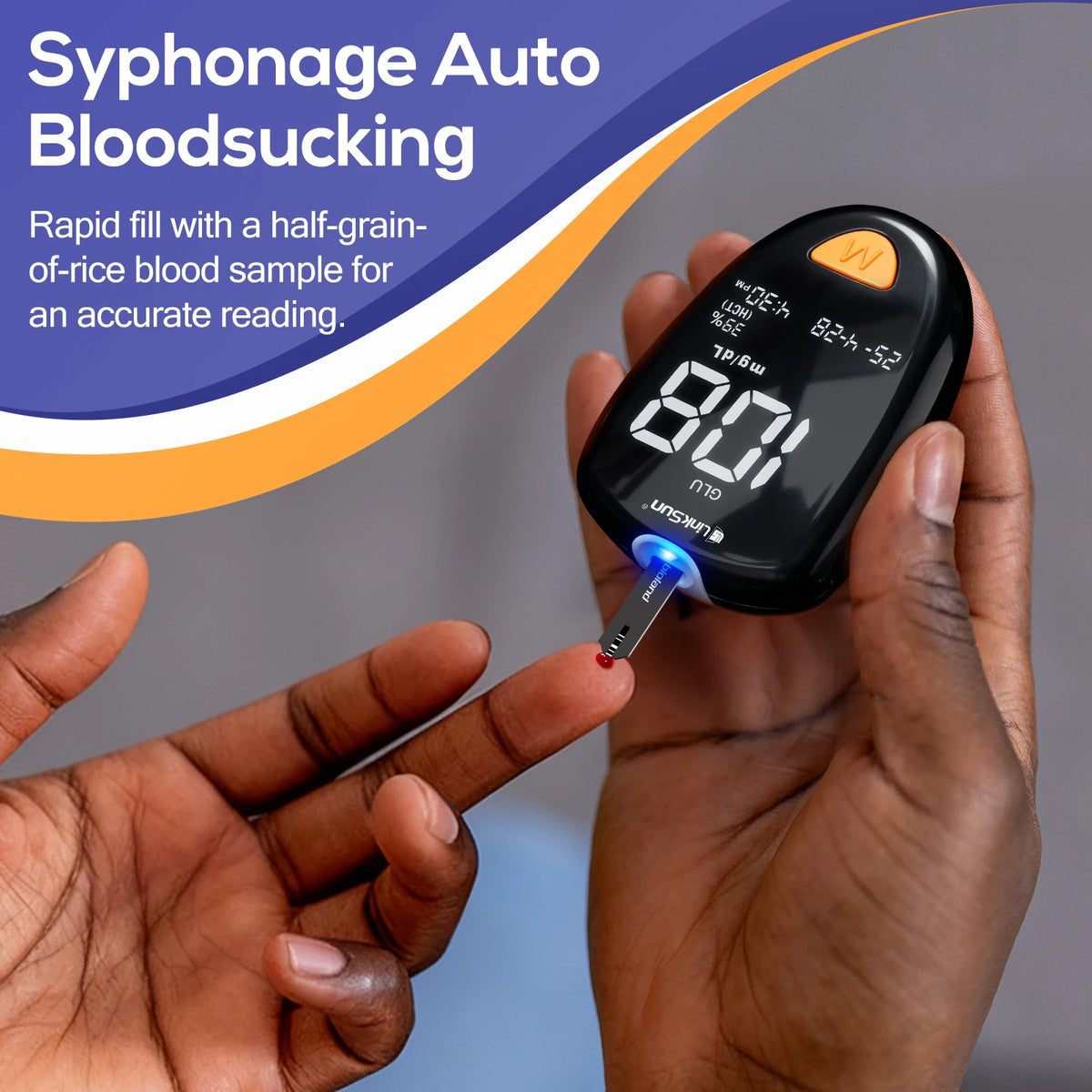 Blood Glucose & Ketone Testing Kit – 2-in-1 Monitor with 25 Glucose + 10 Ketone Strips