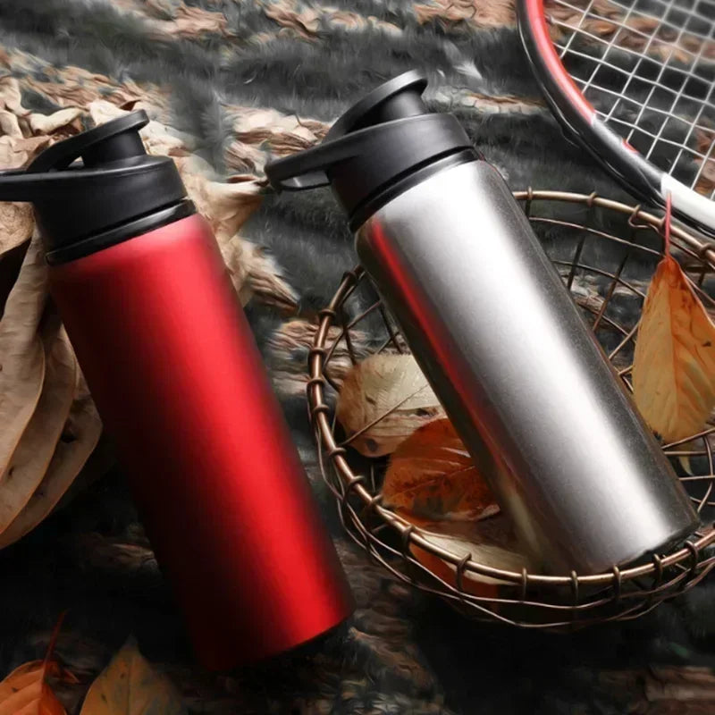 Stainless Steel Bicycle Water Bottle – Portable Outdoor Sports & Travel Kettle, BPA-Free, 700ml