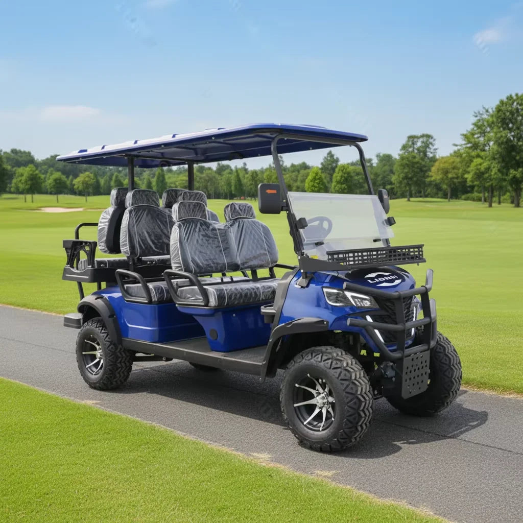 New ArrivalOff Golf Buggy Club Luxury Electric Car 2/4/6-seater Electric Golf Cart for Golf Courses/Resorts
