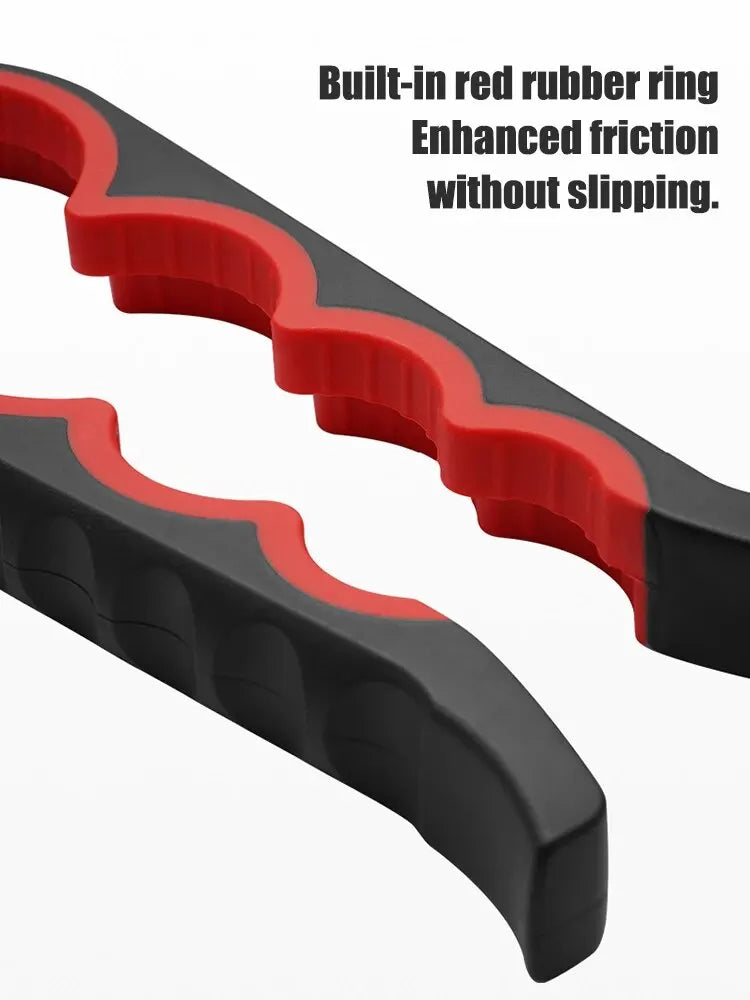 4-in-1 Multifunctional Can & Bottle Opener – Anti-Slip Ergonomic Cap Twister, PP+TPR, Black & Green