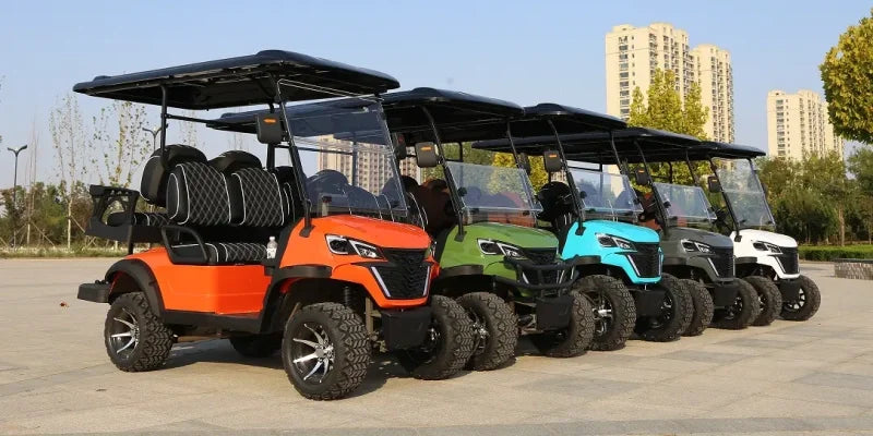 Professional High-Speed Electric Golf Cart — 2/4/6/8 Seat, 60V, 5000W