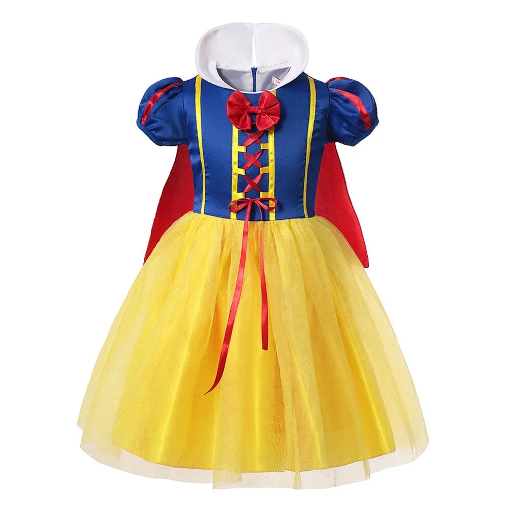 Children Costume Girl Dress Halloween Princess Cosplay Party Rapunzal Anna Elsa Birthday Clothes