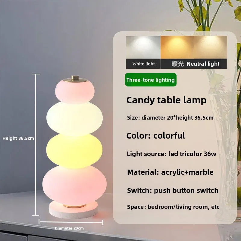 Acrylic Lamp – Tricolor Table & Floor Designs