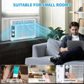Window Air Conditioner, 5000 BTU Window AC Unit with Timer Function & Easy Install Kit, Fast Cooling, Cool Up to 150 Sq. ft, for Small Bedrooms, Living Room