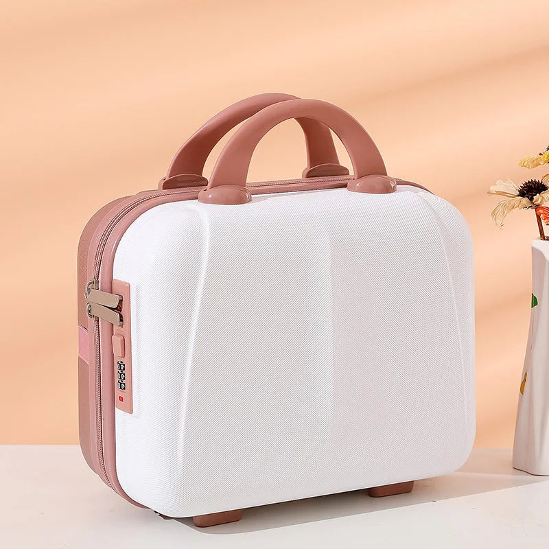 Portable Makeup & Cosmetic Travel Case with Password Lock — Organized Beauty Organizer for Travel