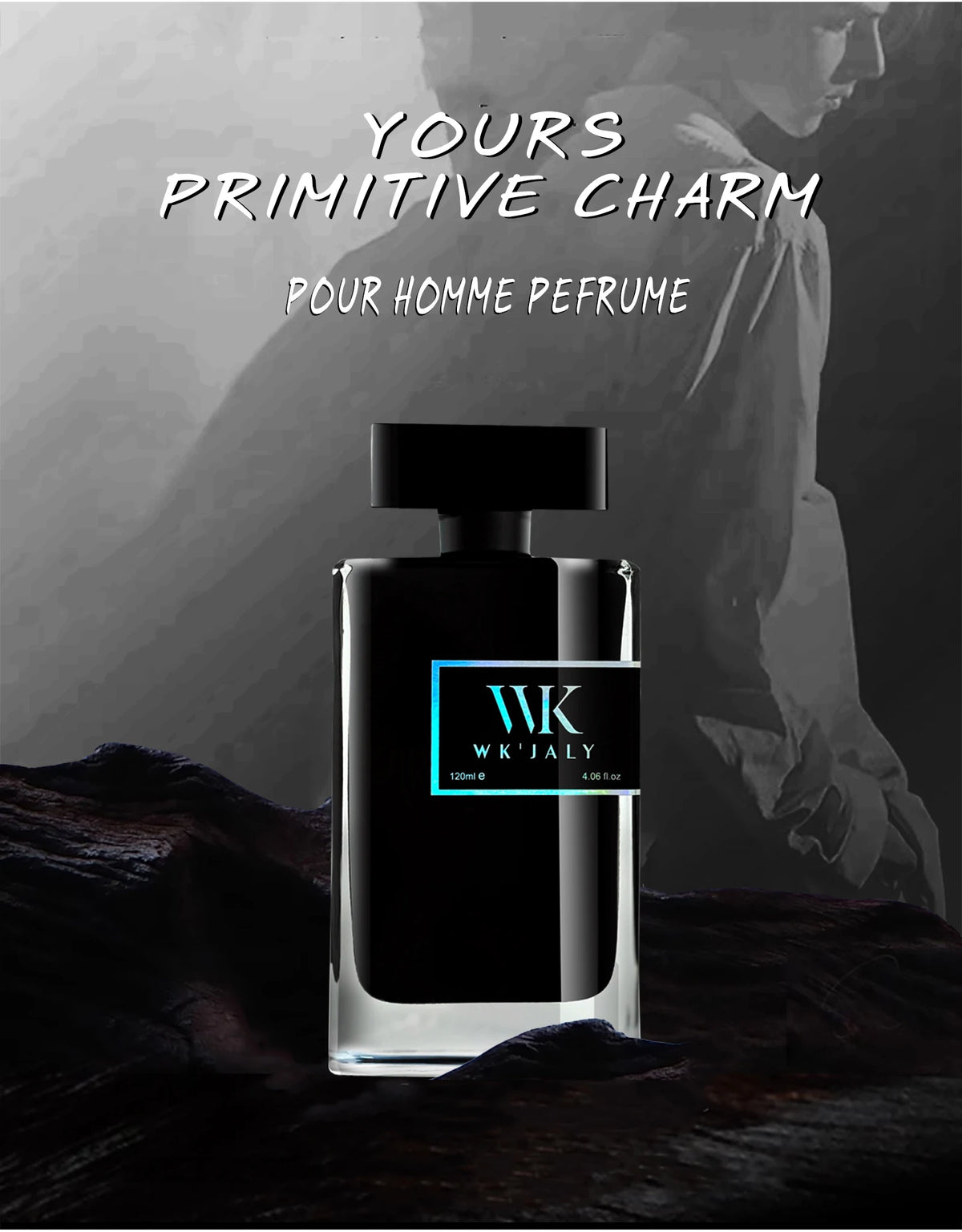 Primitive Charm Men's Woody Floral EDT 120ml – Bergamot, Amber & Vetiver