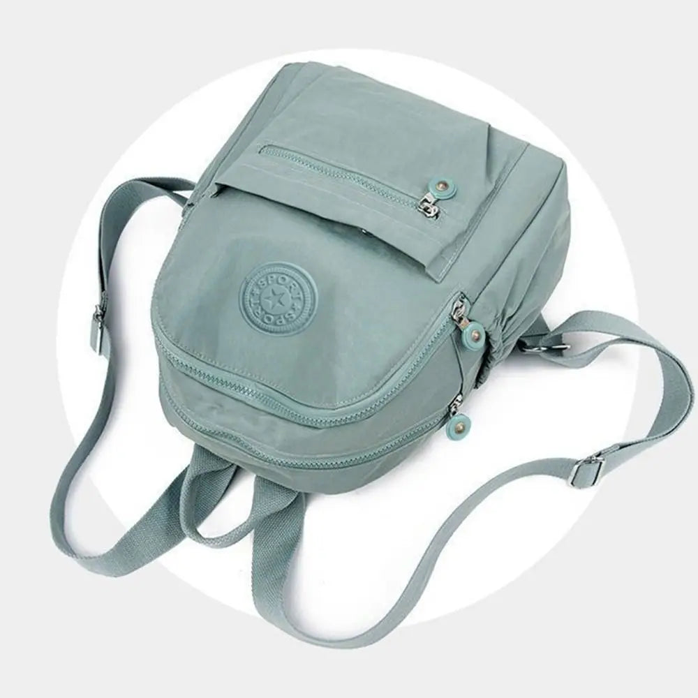 Casual Large Capacity Shoulder Bag Student Waterproof Lightweight Mini Rucksack Wear-resistant Small Backpack Travel