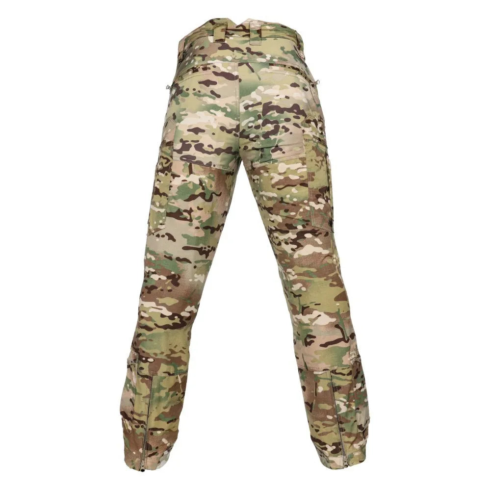 Men's Tactical Frog Suit Uniform Shirt & Cargo Pants 2-Piece Outdoor Set