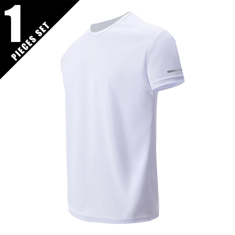 Men's Gradient Quick-Dry Sport T-Shirt — Multi-Pack Athletic Tees